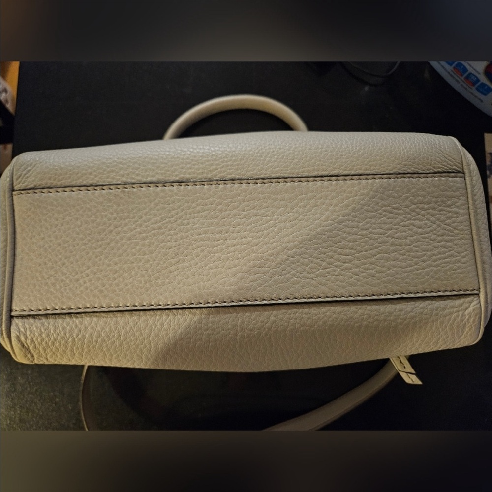 Kate Spade Grant Park Alida Shoulder Tote Wkru2640 In Moussfrost Taupe - Picture 3 of 11